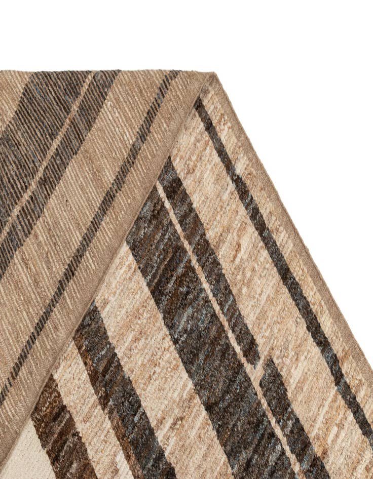 Detail image of 9' 9 x 14' 2  Hand Knotted Beni Marok Rug