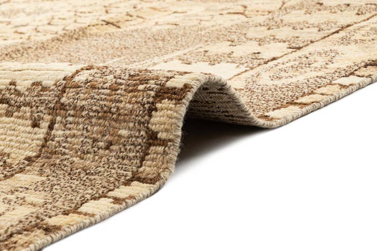 Detail image of 10' 5 x 14' 4 Hand Knotted Beni Marok Rug