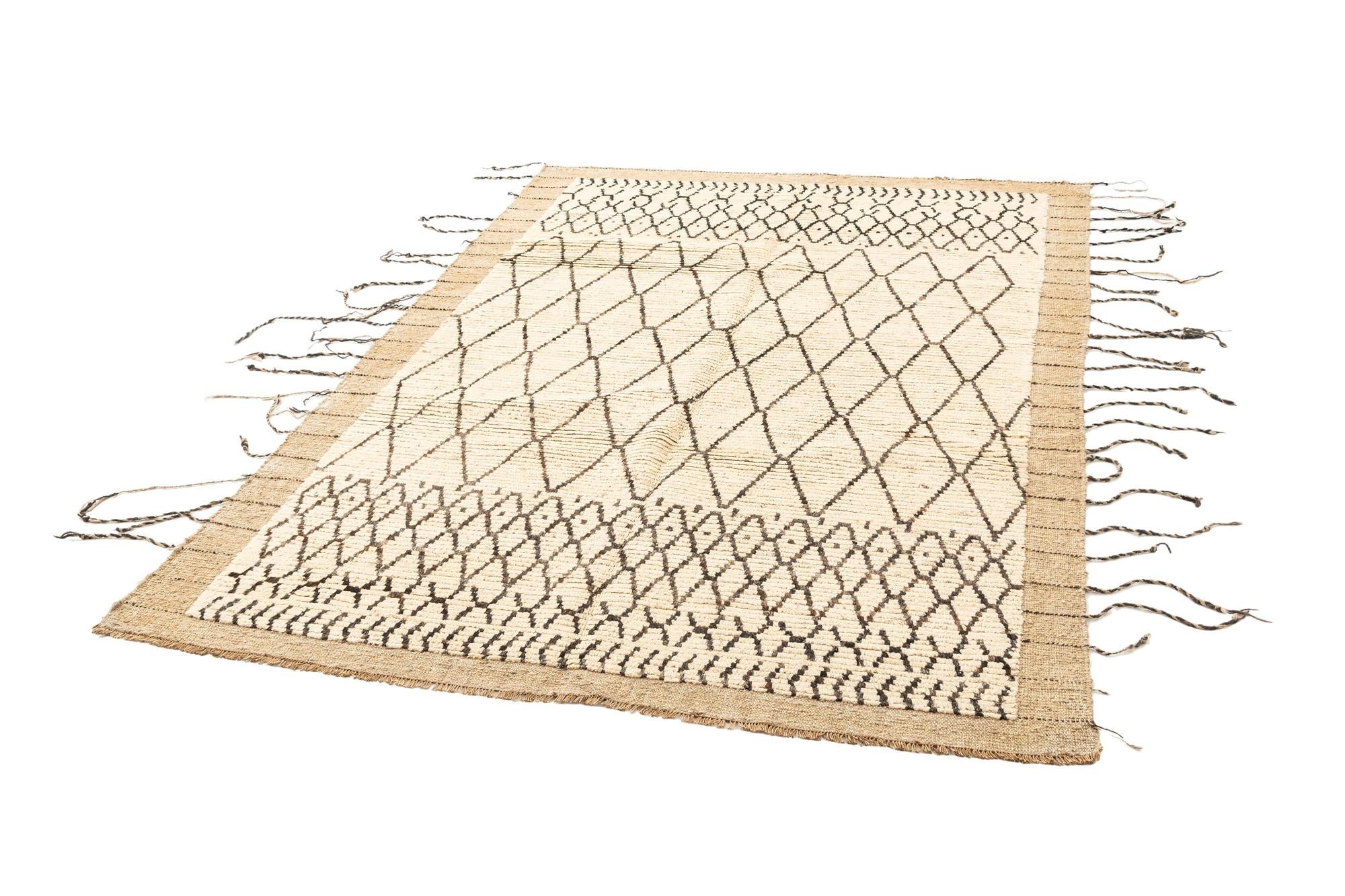 5' 9 x 8' 3 Beni Marok Rug