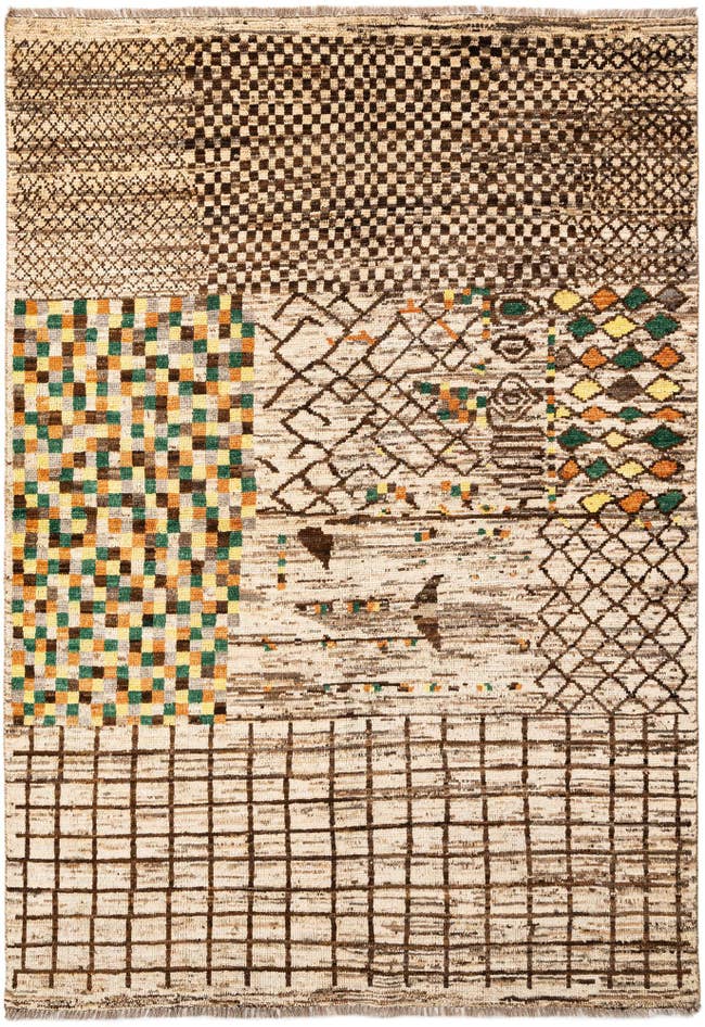 Detail image of 5' 5 x 7' 9 Beni Marok Rug