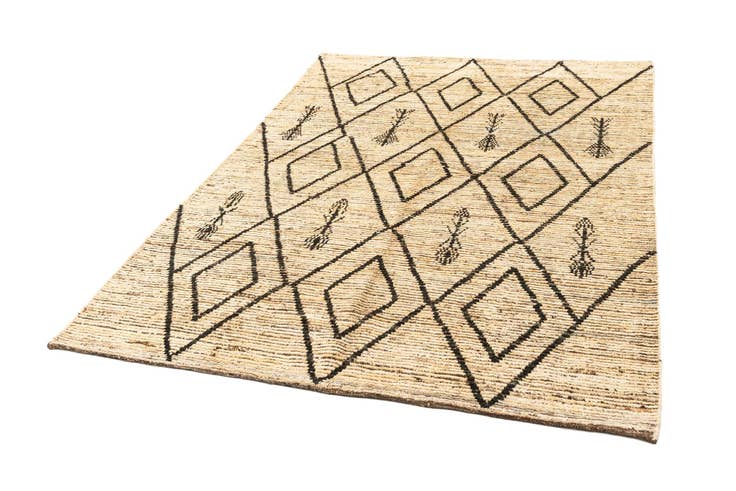 Detail image of 5' 9 x 8' 3 Beni Marok Rug