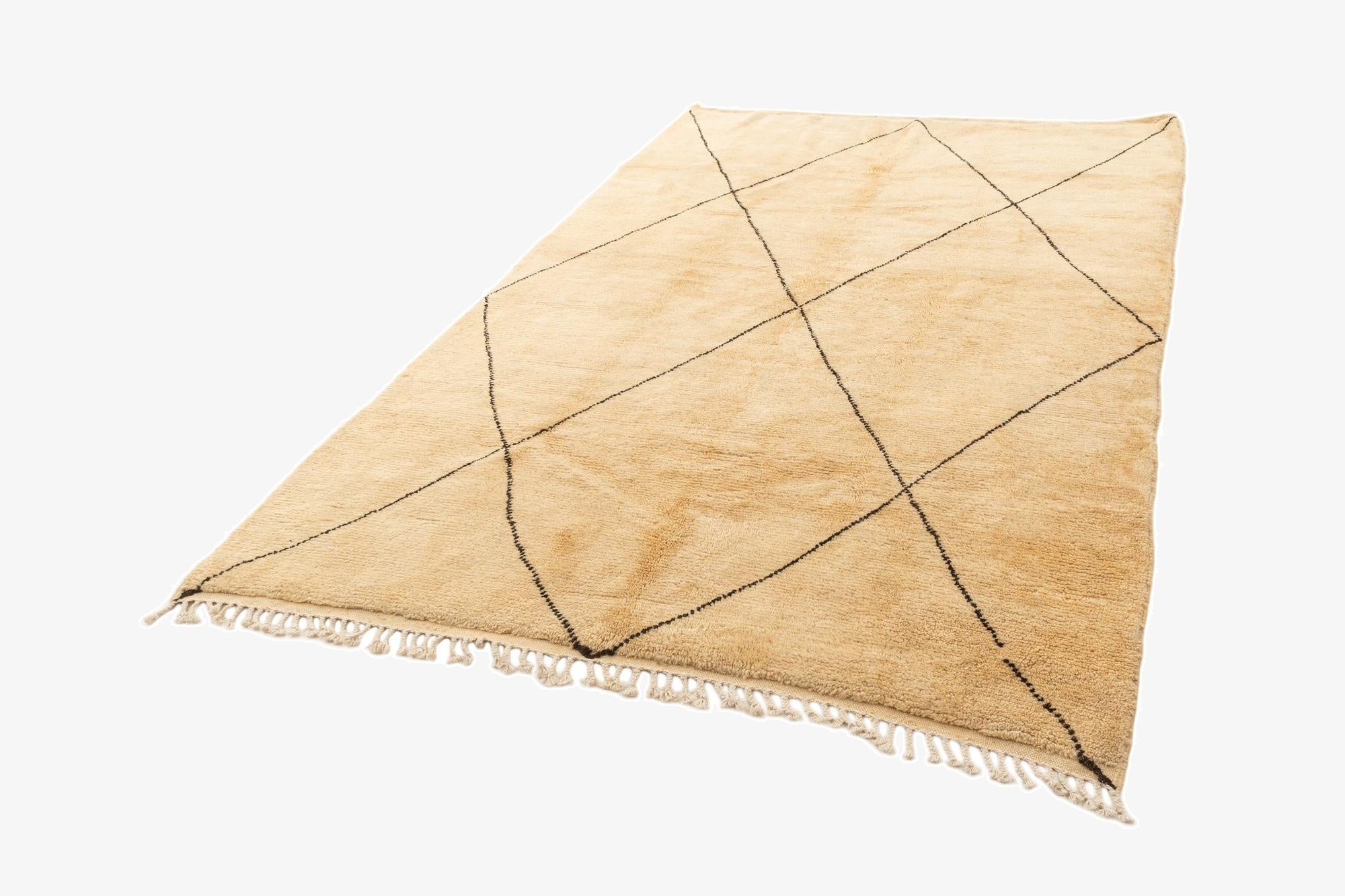 6' 3 x 8' 10 Berber Rug