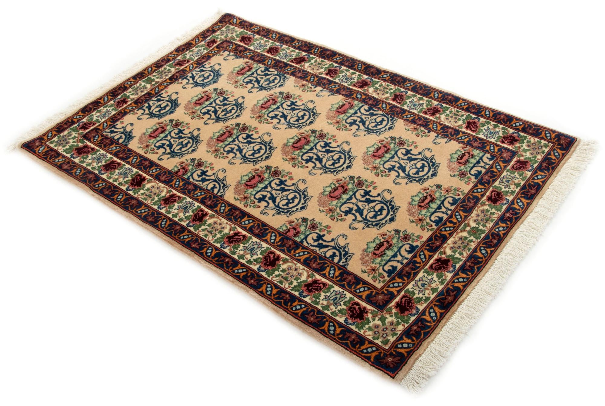 3' 3 x 4' 7 Hand Knotted Bidjar Persian Wool Rug