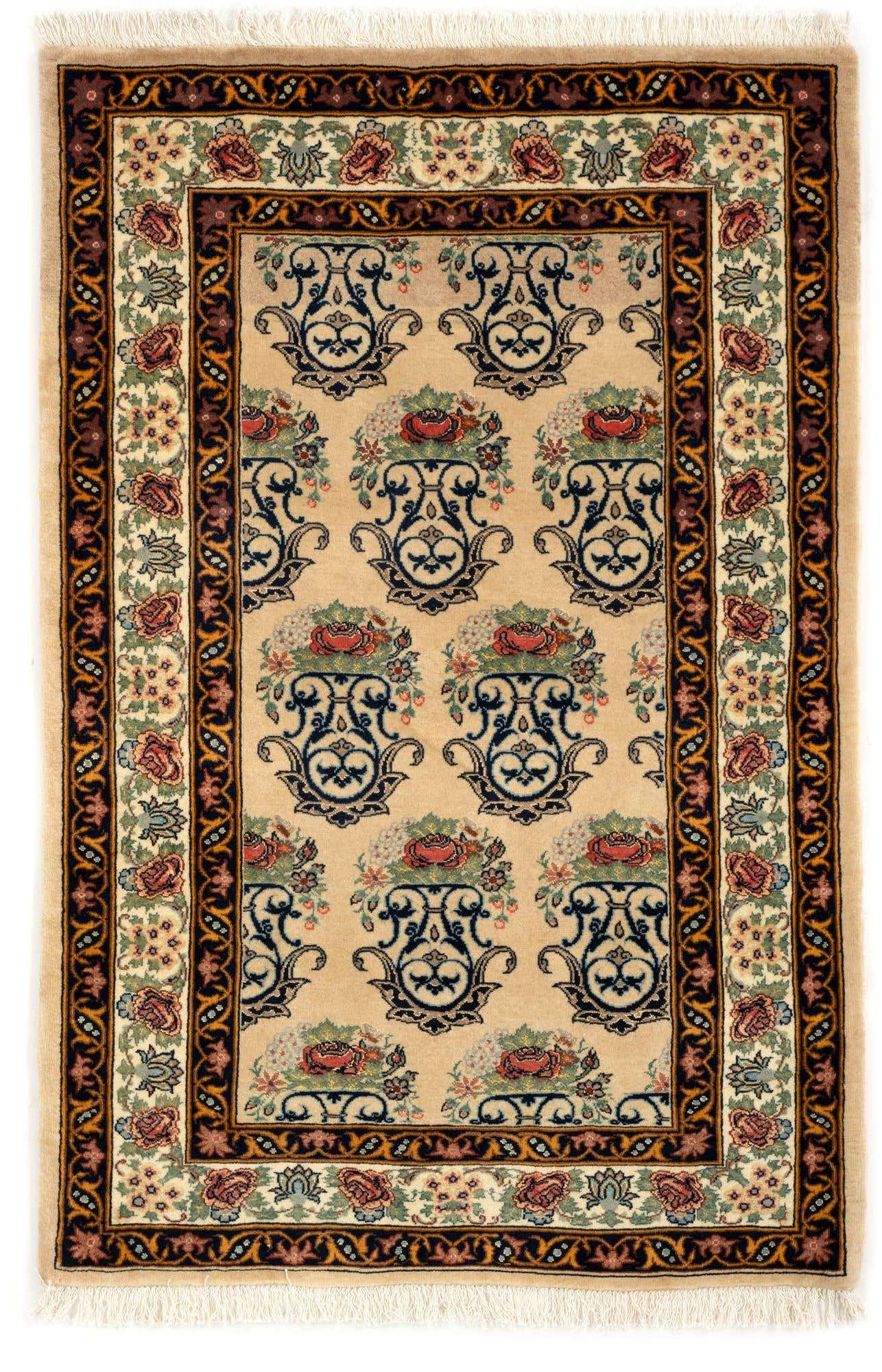 3' 3 x 5' 1 Hand Knotted Bidjar Persian Wool Rug