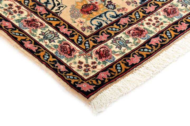 3' 5 x 4' 11 Hand Knotted Bidjar Persian Wool Rug