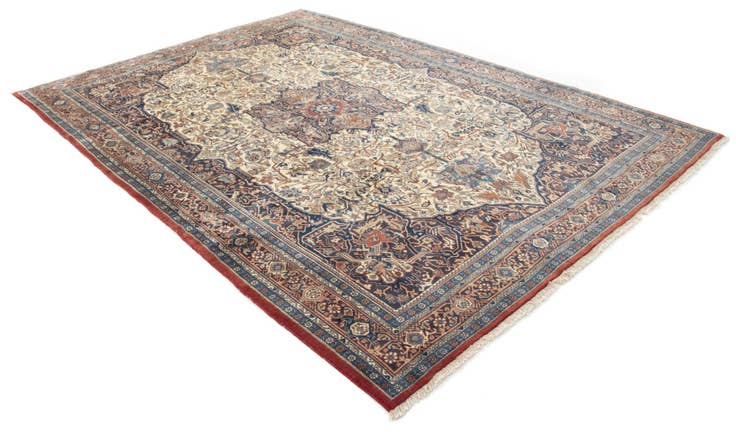 Detail image of 8' 6 x 12' 2 Hand Knotted Bidjar Persian Wool Rug