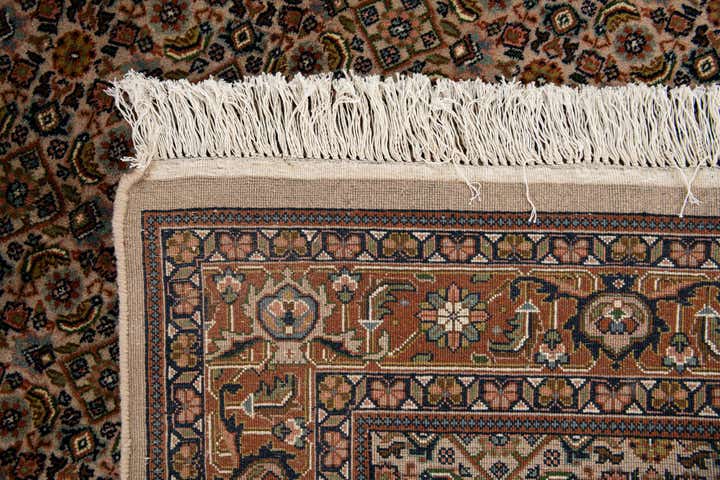 4' 2 x 6' 6 Hand Knotted Bidjar Oriental Wool Rug