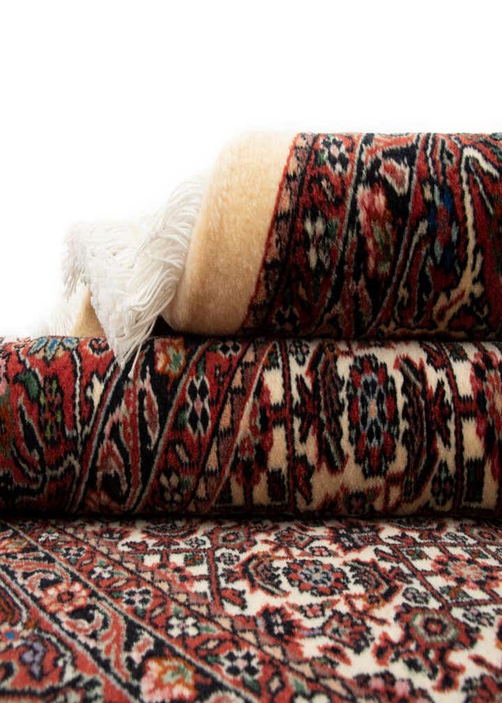 4' 10 x 7' 1 Bidjar With Silk Rug