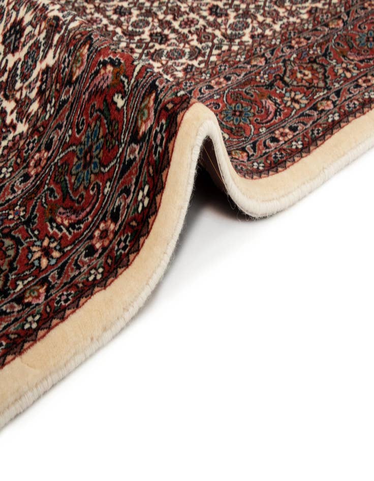 Detail image of 4' 10 x 7' 1 Bidjar With Silk Rug