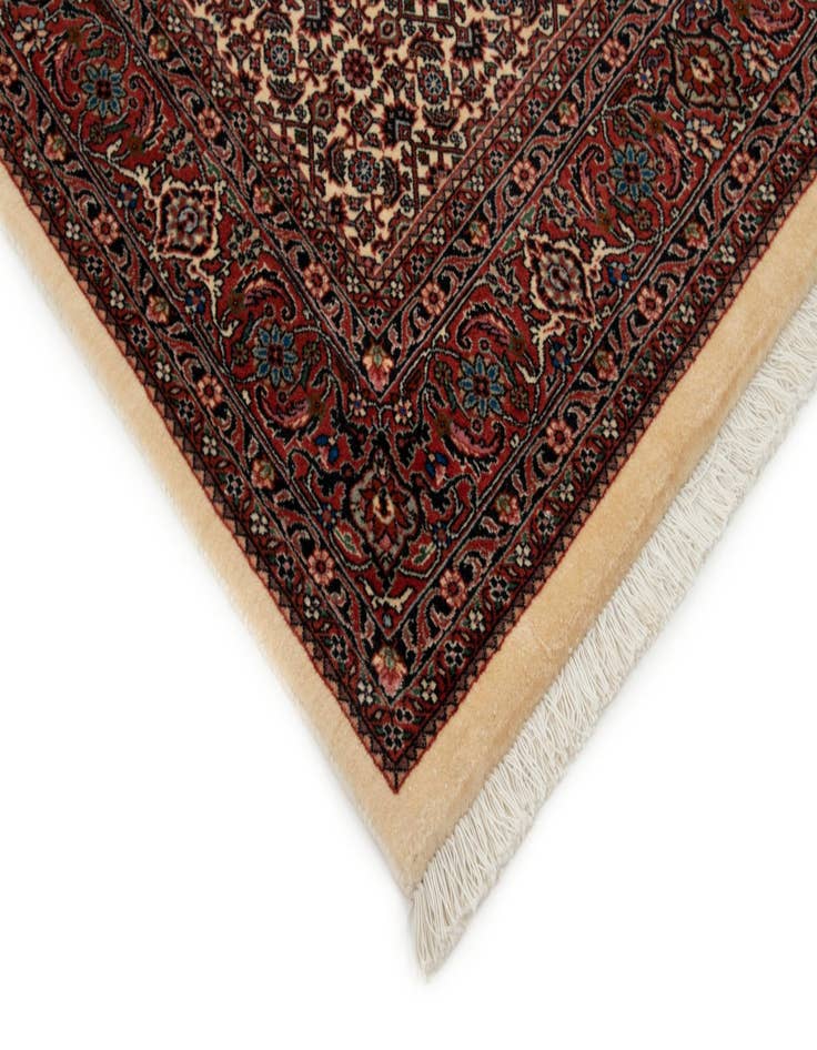 Detail image of 4' 10 x 7' 1 Bidjar With Silk Rug