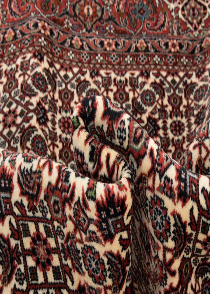 4' 10 x 7' 1 Bidjar With Silk Rug