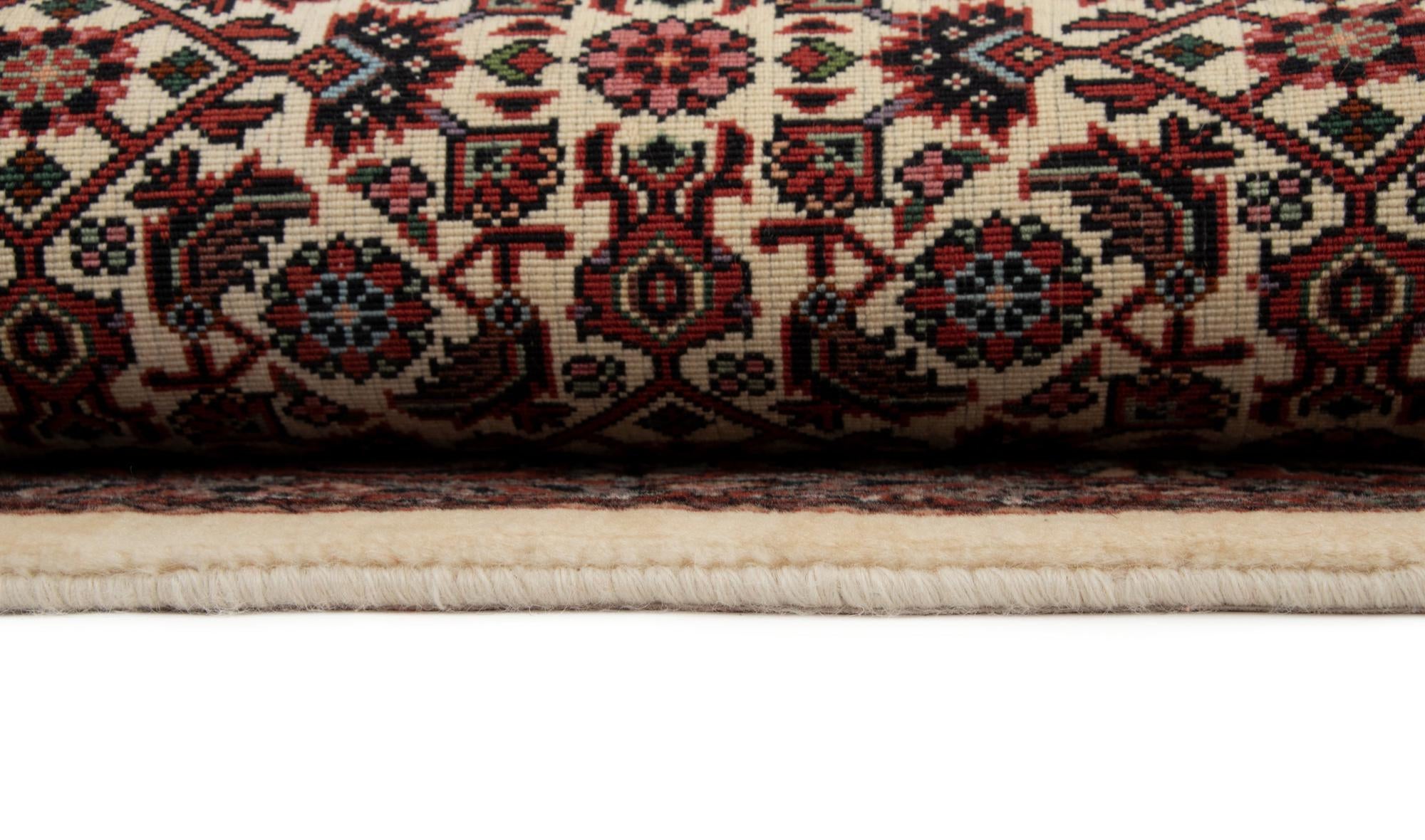 4' 10 x 7' 1 Bidjar With Silk Rug