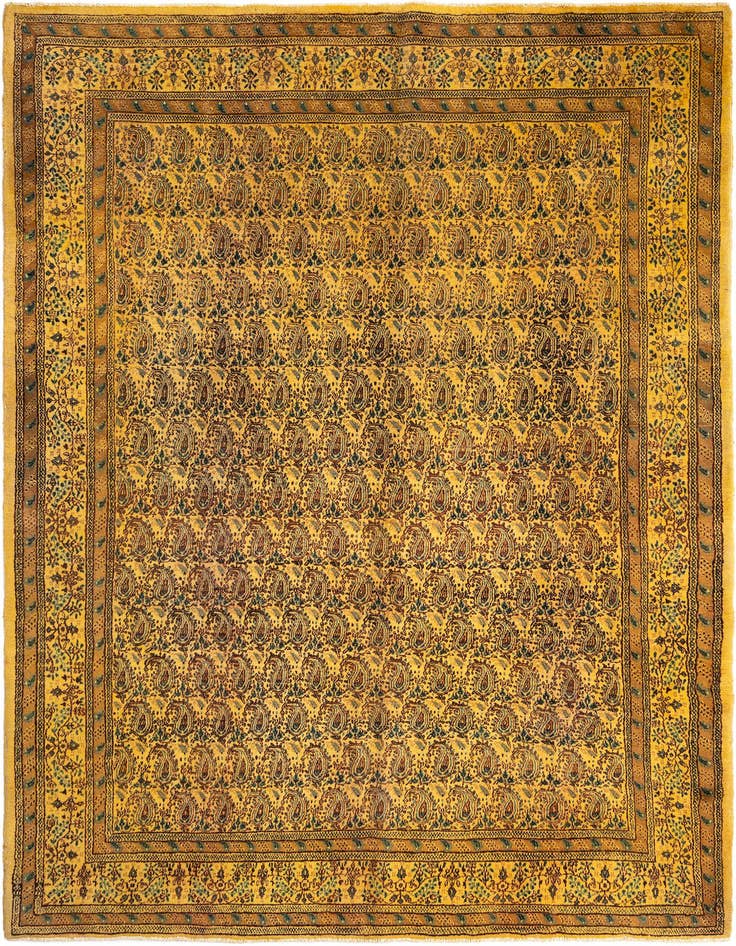 Detail image of 6' 11 x 10' Birjend Wool Rug