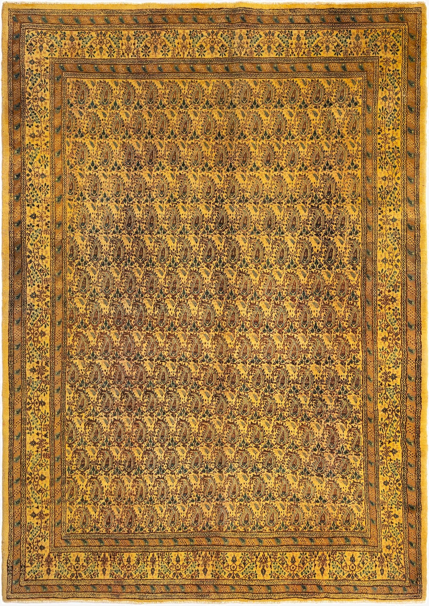 6' 11 x 10' Birjend Wool Rug