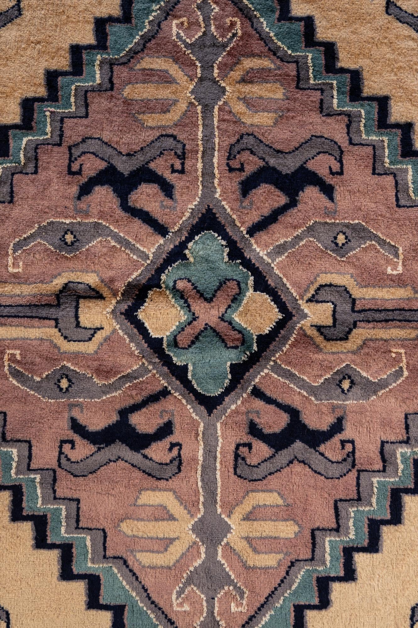 4' 4 x 6' 10 Hand Knotted Bokhara Oriental Rug