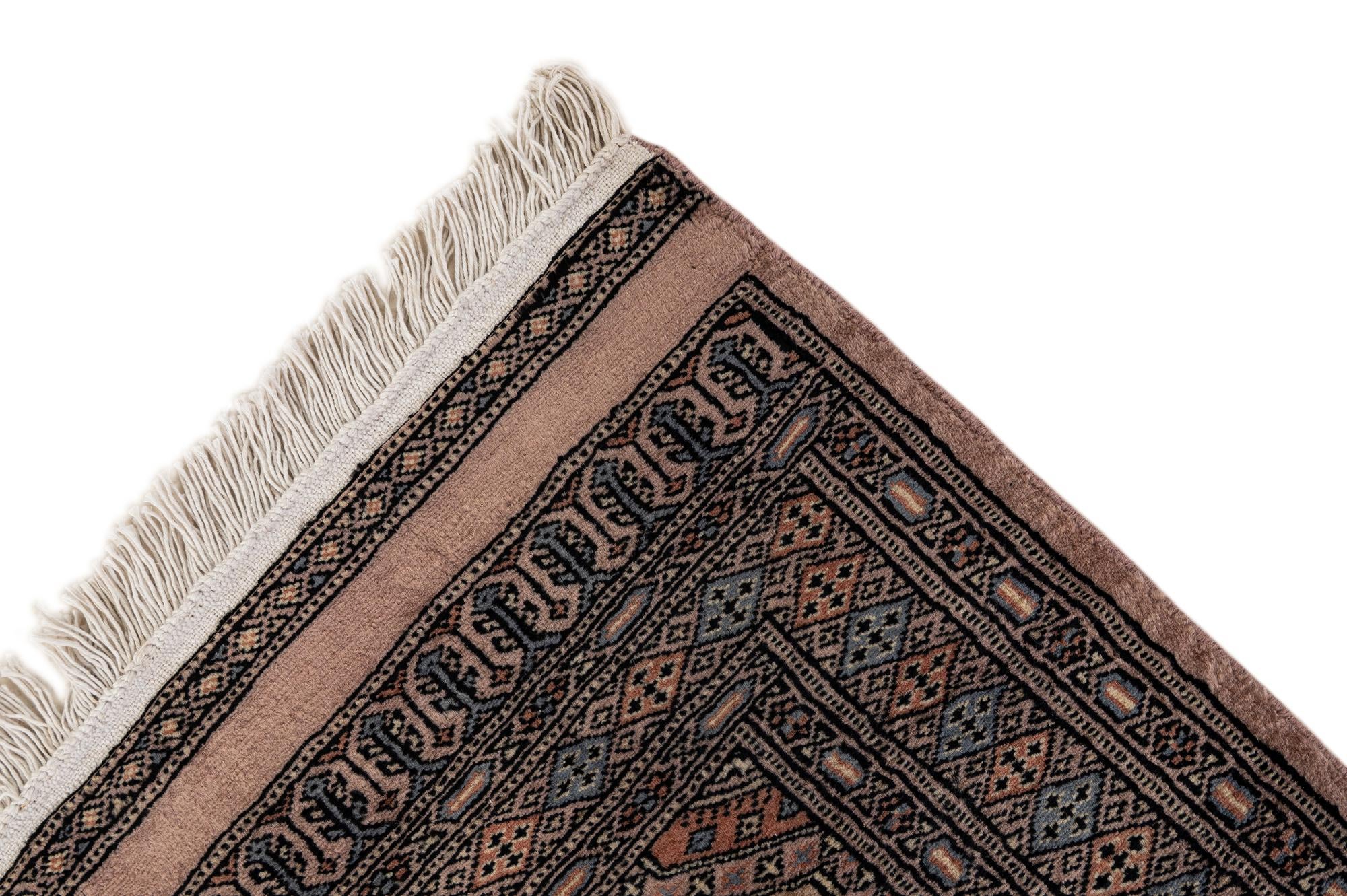 3' 2 x 5' 3 Hand Knotted Bokhara Oriental Wool Rug
