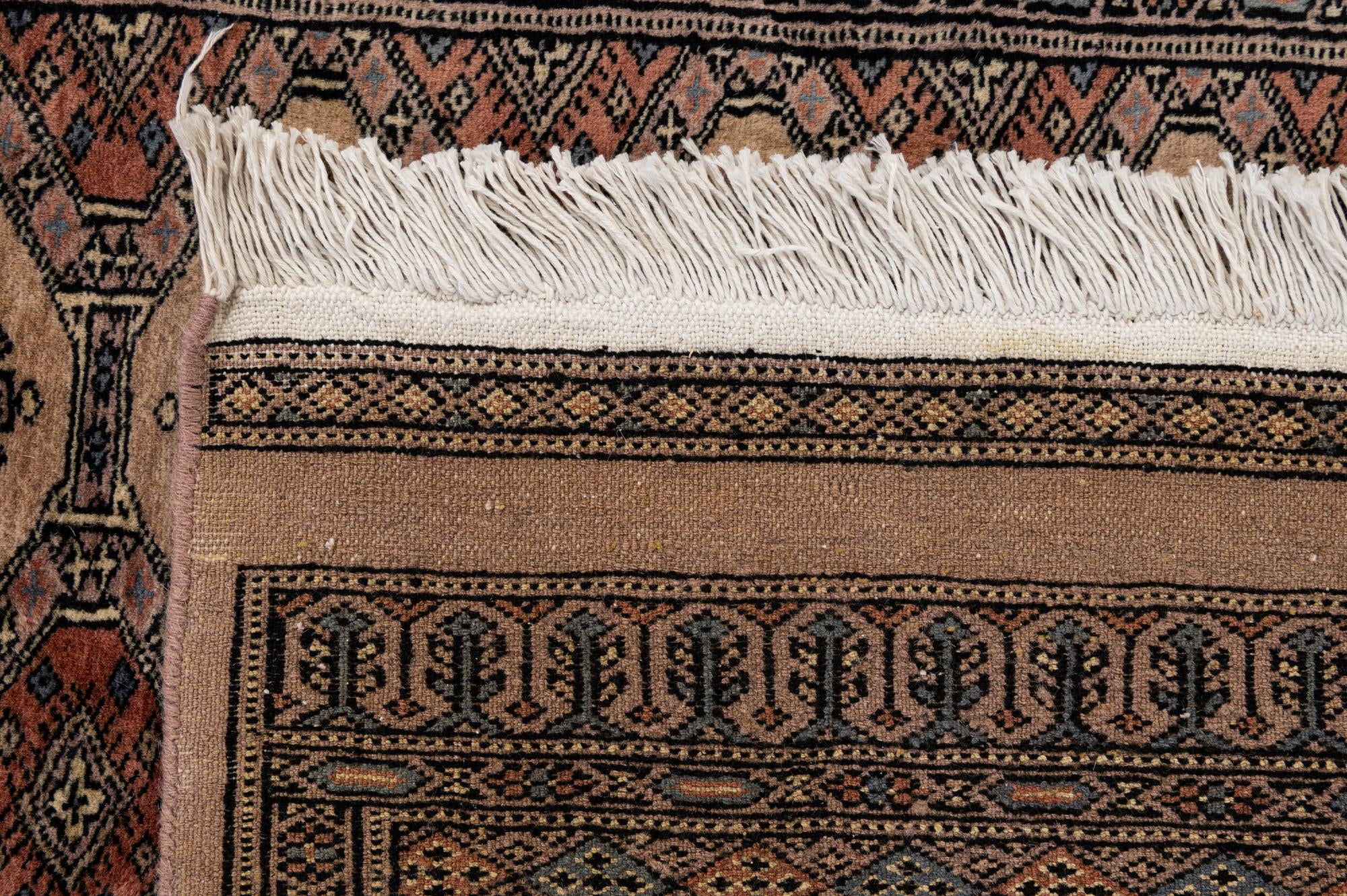 3' 2 x 5' 3 Hand Knotted Bokhara Oriental Wool Rug