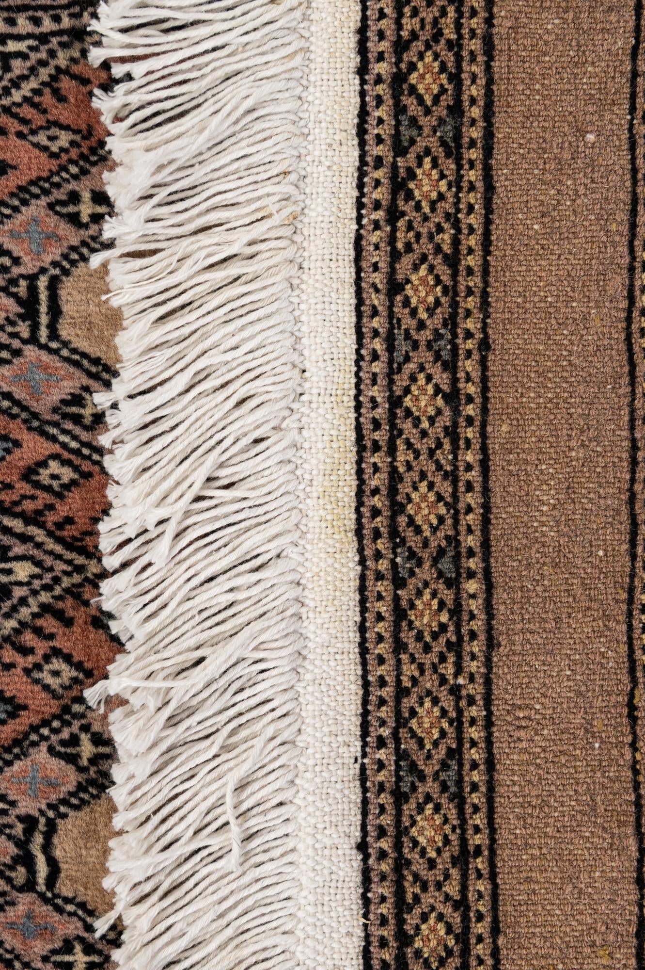 3' 2 x 5' 3 Hand Knotted Bokhara Oriental Wool Rug