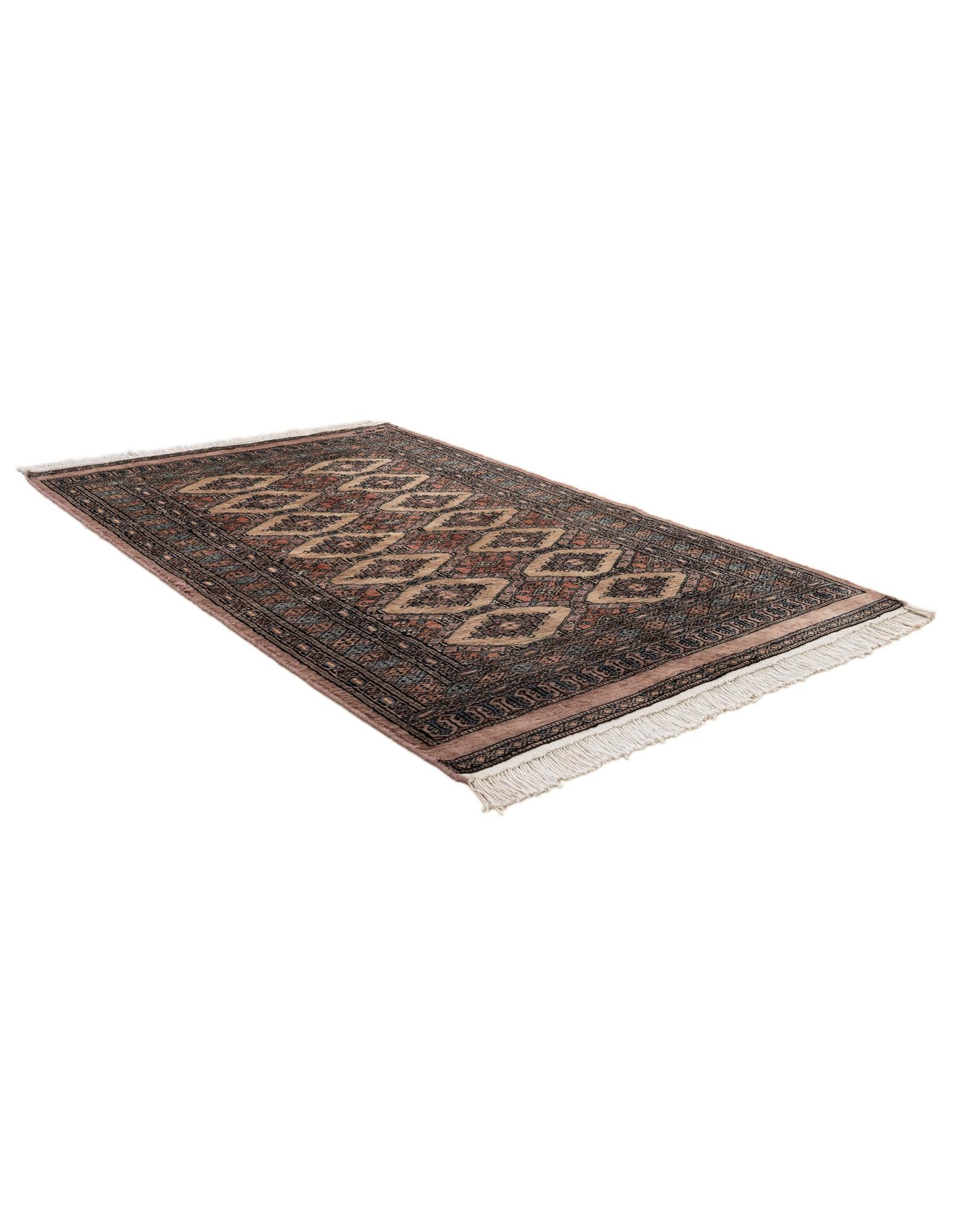 3' 2 x 5' 3 Hand Knotted Bokhara Oriental Wool Rug