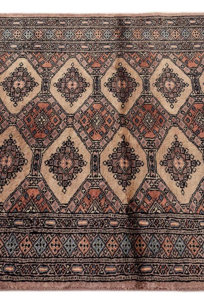 3' 2 x 5' 3 Hand Knotted Bokhara Oriental Wool Rug