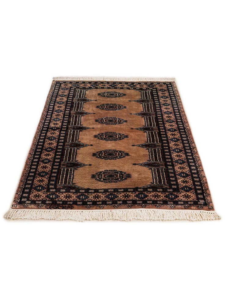 Detail image of 3' 4 x 5' 1 Hand Knotted Bokhara Oriental Rug