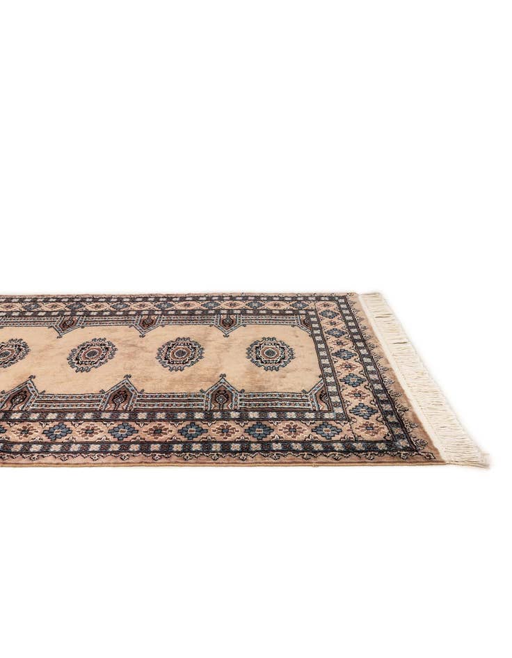 Detail image of 3' 4 x 5' 1  Hand Knotted Bokhara Oriental Rug