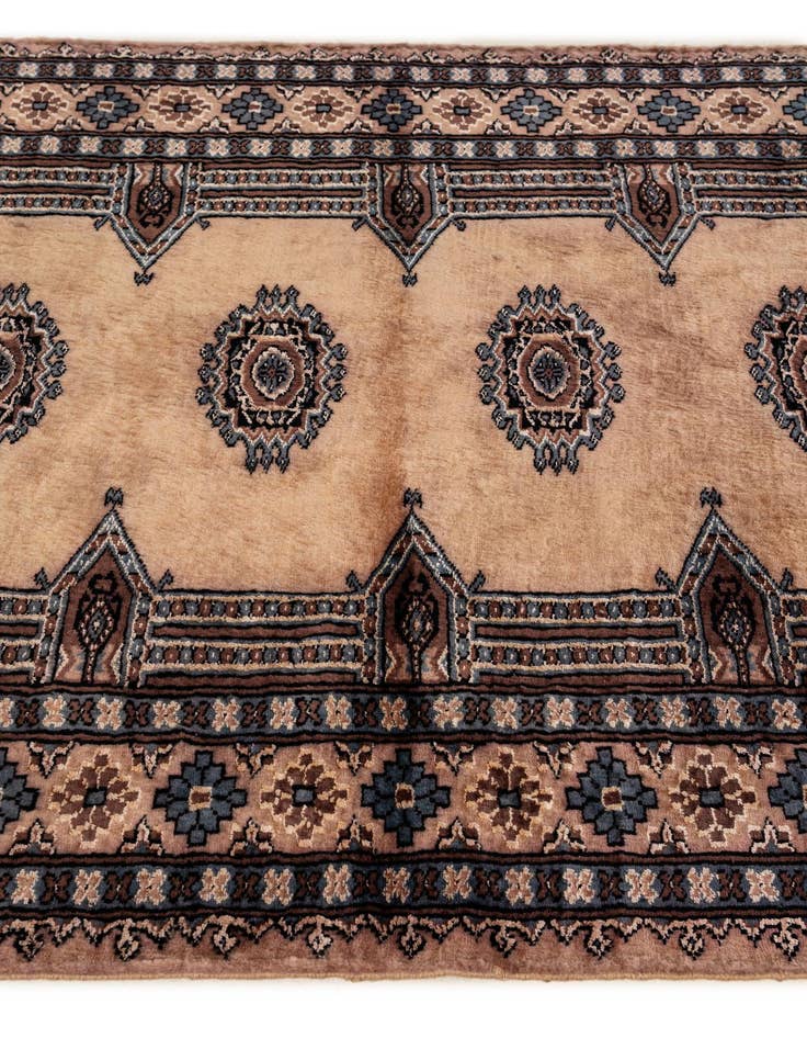 Detail image of 3' 4 x 5' 1  Hand Knotted Bokhara Oriental Rug