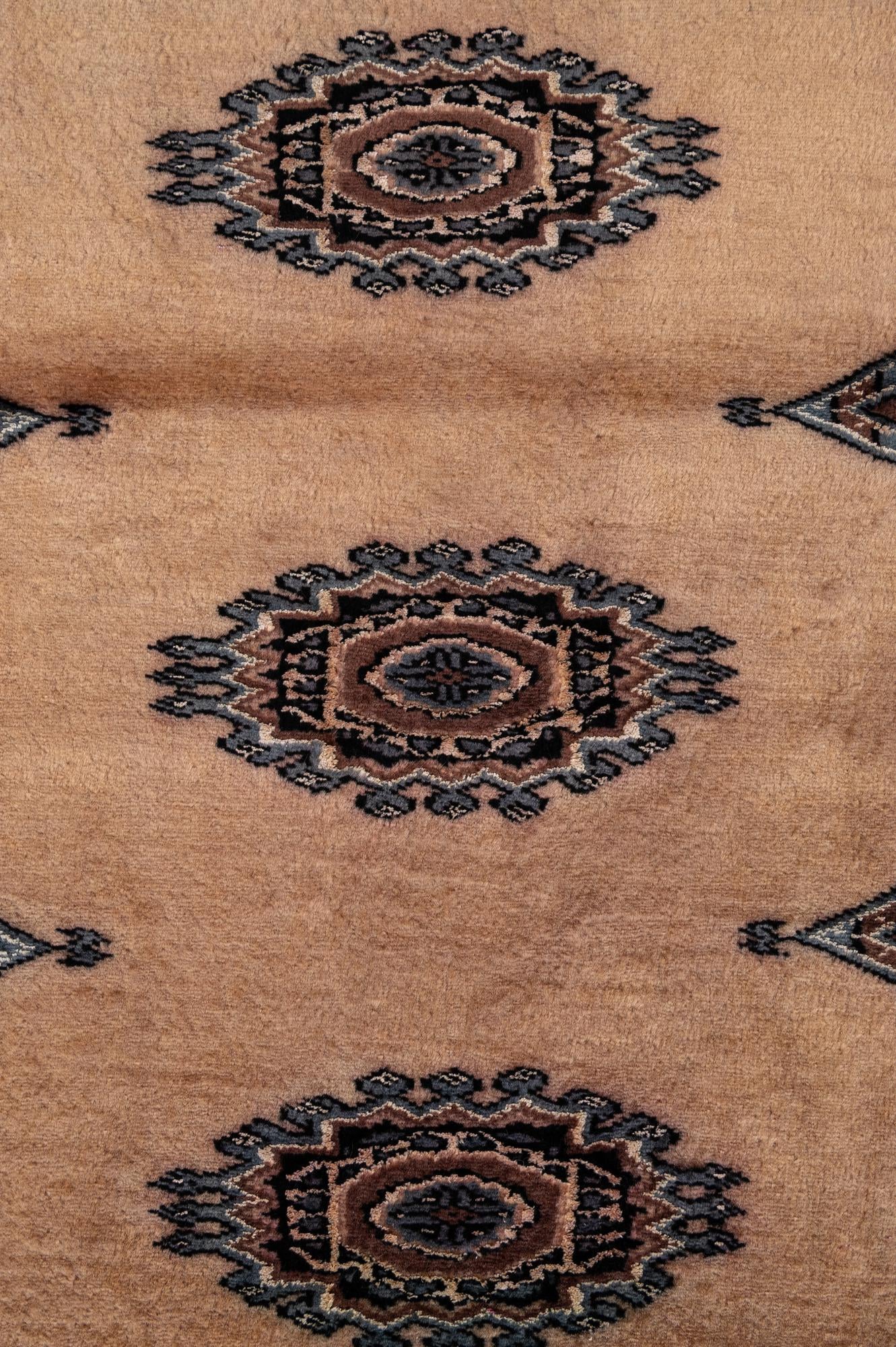 3' 4 x 5' 1 Hand Knotted Bokhara Oriental Rug