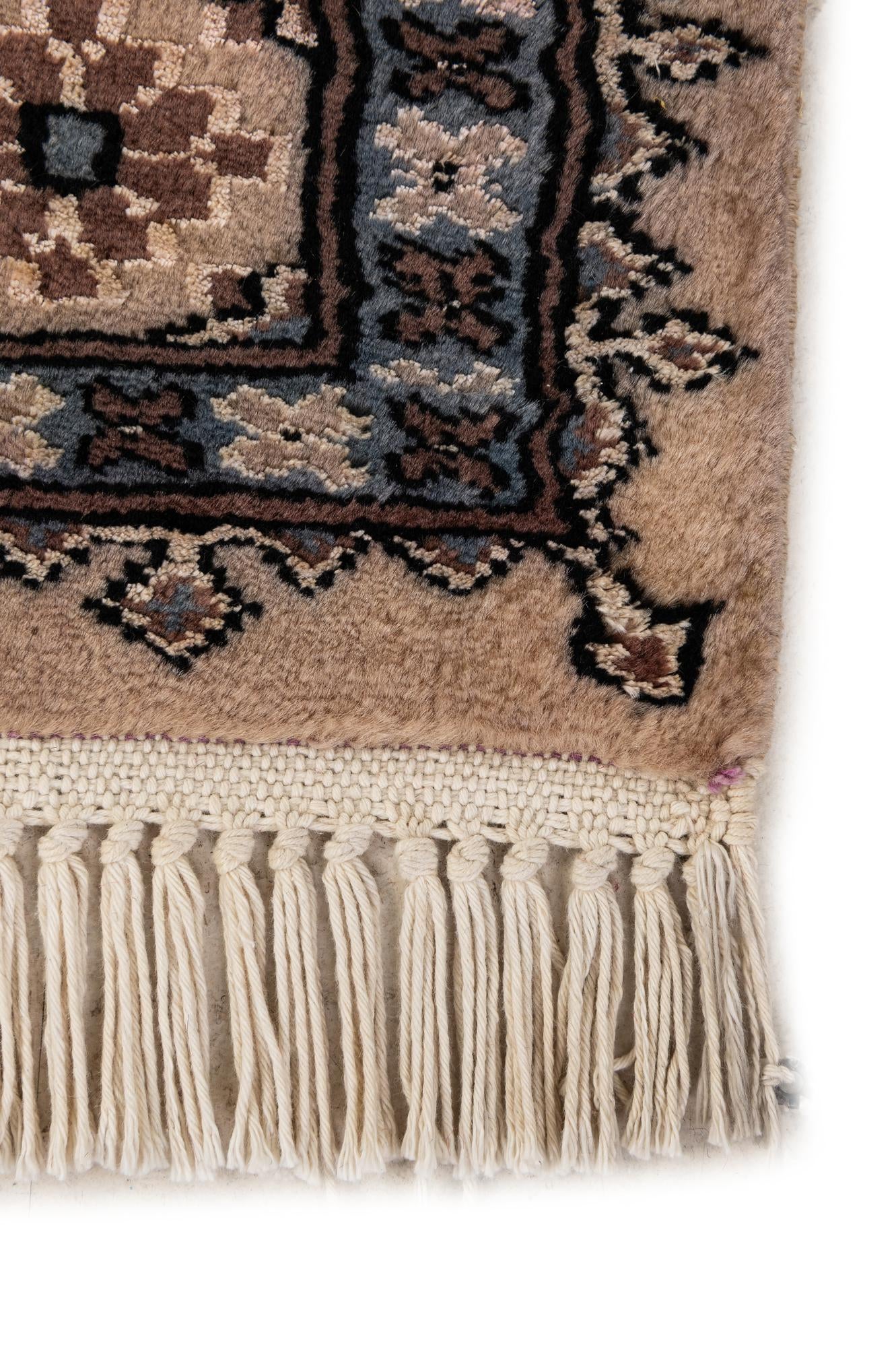 3' 4 x 5' 1 Hand Knotted Bokhara Oriental Rug