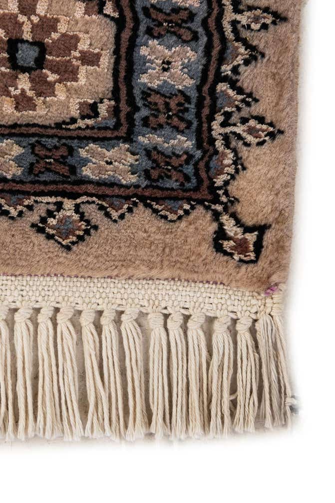 3' 4 x 5' 1 Hand Knotted Bokhara Oriental Rug