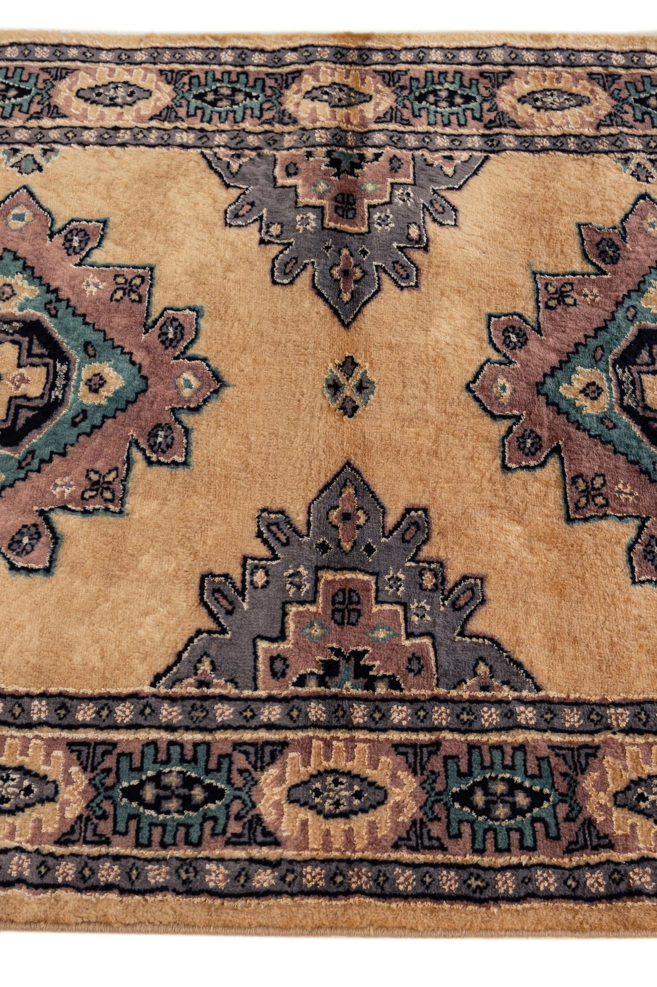 3' 1 x 5' 6 Hand Knotted Bokhara Oriental Rug