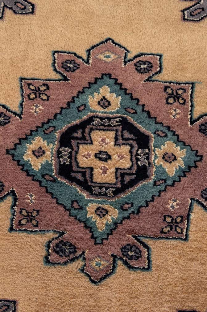 3' 1 x 5' 6 Hand Knotted Bokhara Oriental Rug