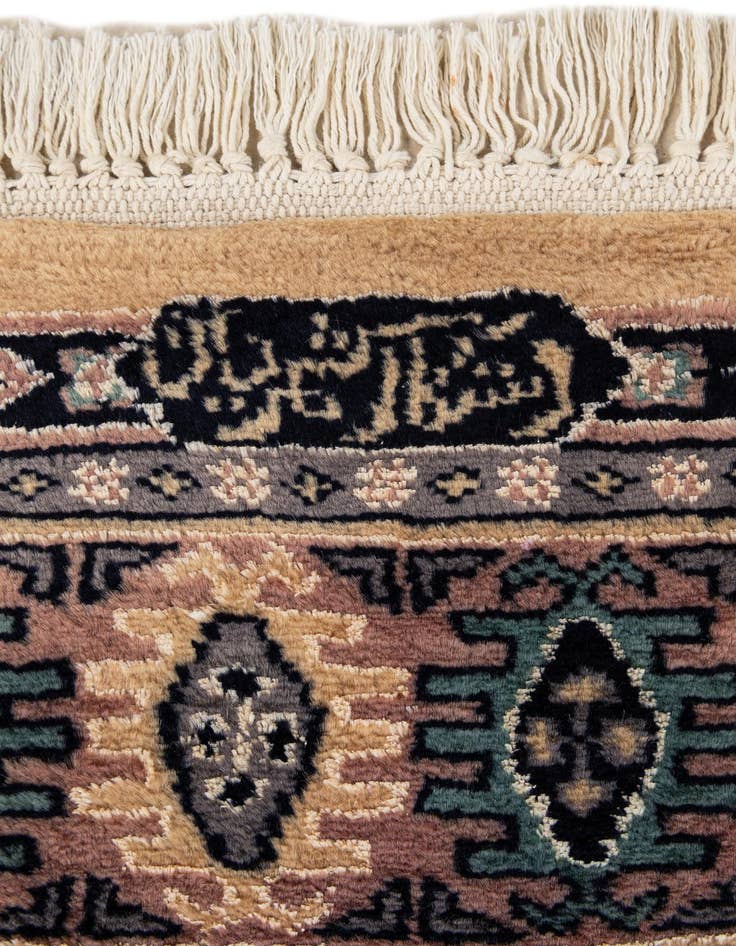 Detail image of 3' 1 x 5' 6  Hand Knotted Bokhara Oriental Rug
