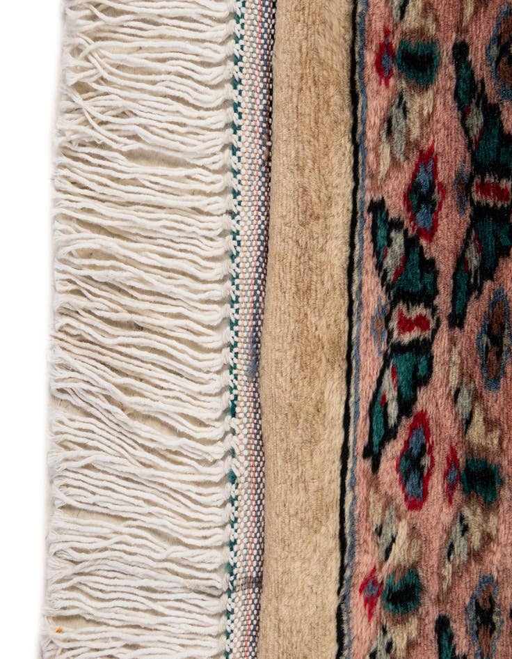 Detail image of 4' 2 x 5' 11  Hand Knotted Bokhara Oriental Wool Rug