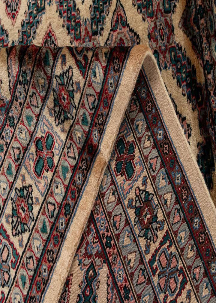 4' 2 x 5' 11 Hand Knotted Bokhara Oriental Wool Rug