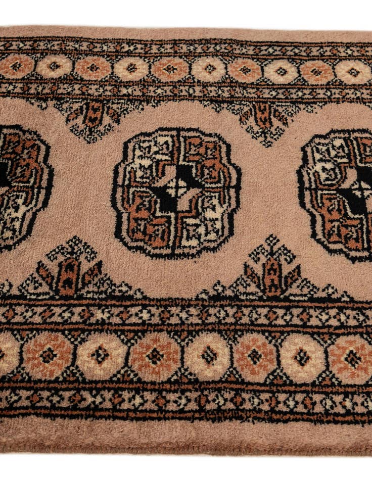 Detail image of 2' 1 x 3' 3  Hand Knotted Bokhara Oriental Wool Rug