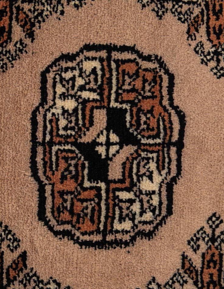 Detail image of 2' 1 x 3' 3  Hand Knotted Bokhara Oriental Wool Rug