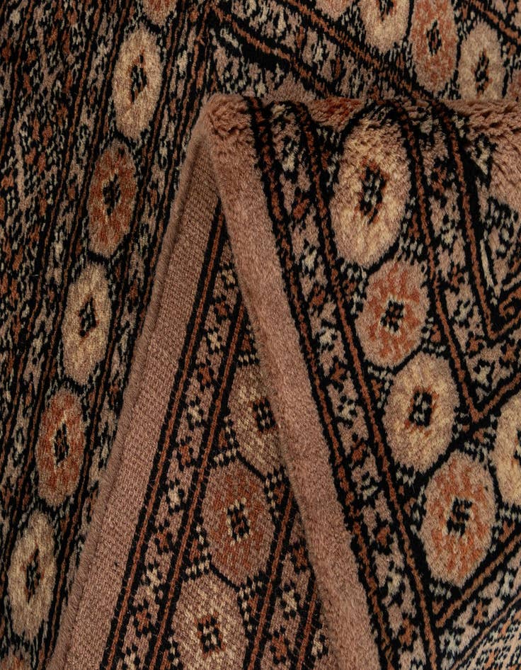 Detail image of 2' 1 x 3' 3  Hand Knotted Bokhara Oriental Wool Rug