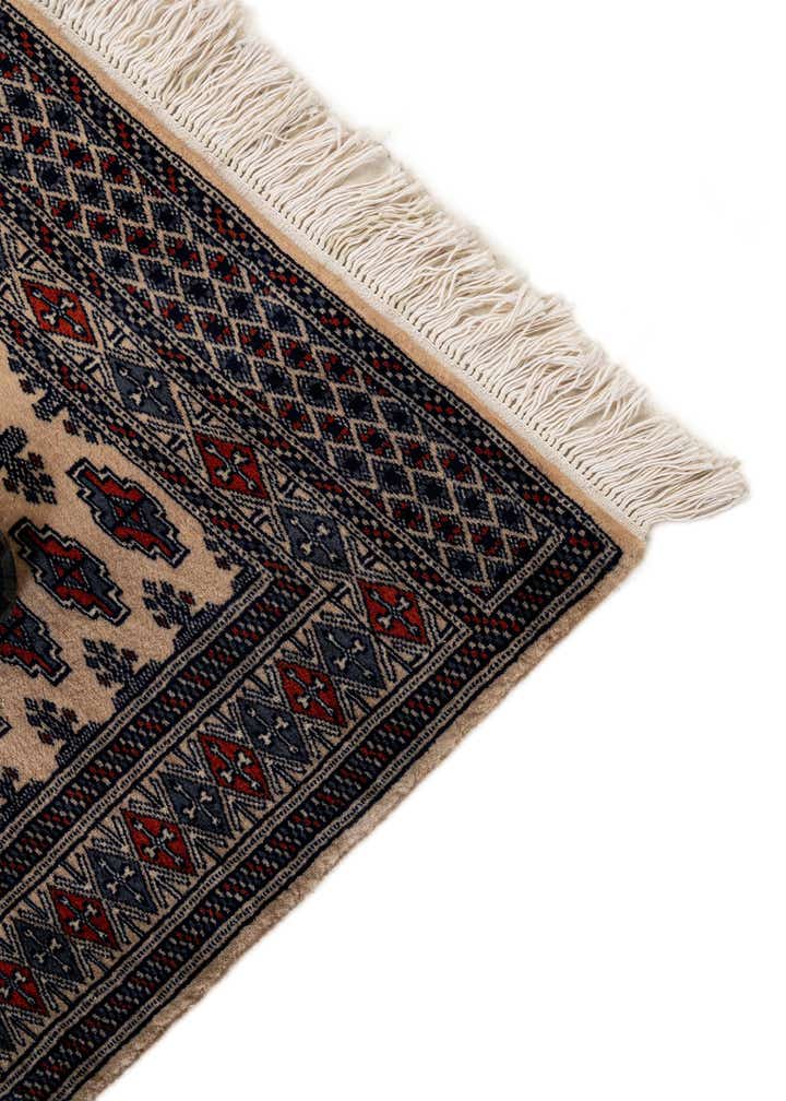 2' 1 x 3' 2 Hand Knotted Bokhara Oriental Wool Rug