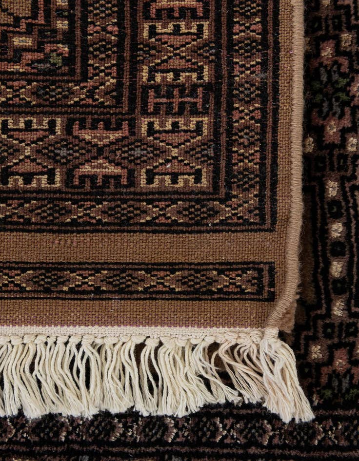 Detail image of 2' x 3' 3  Hand Knotted Bokhara Oriental Rug