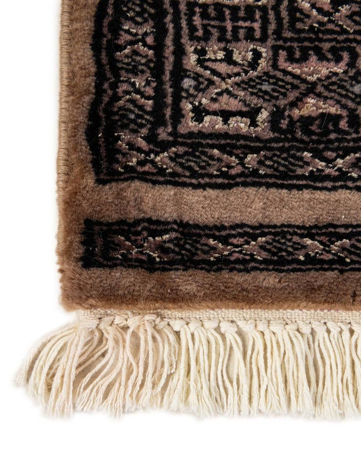 Detail image of 2' x 3' 3  Hand Knotted Bokhara Oriental Rug