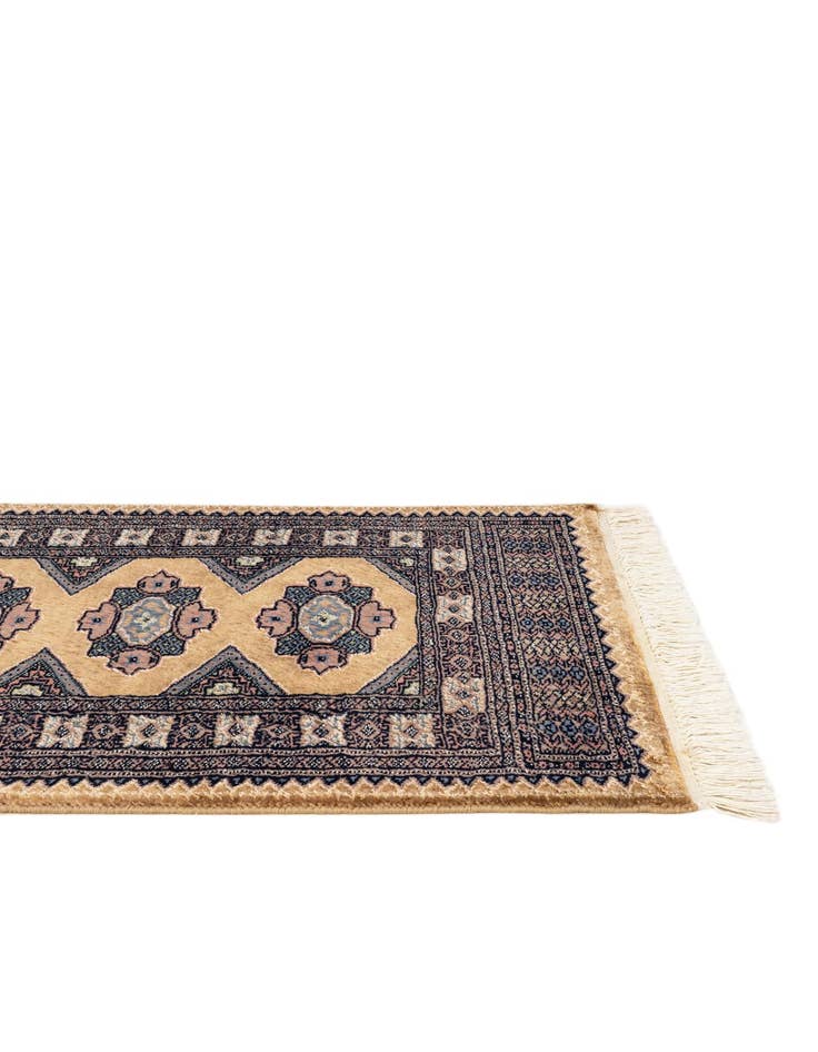 Detail image of 2' 1 x 3' 2  Hand Knotted Bokhara Oriental Rug