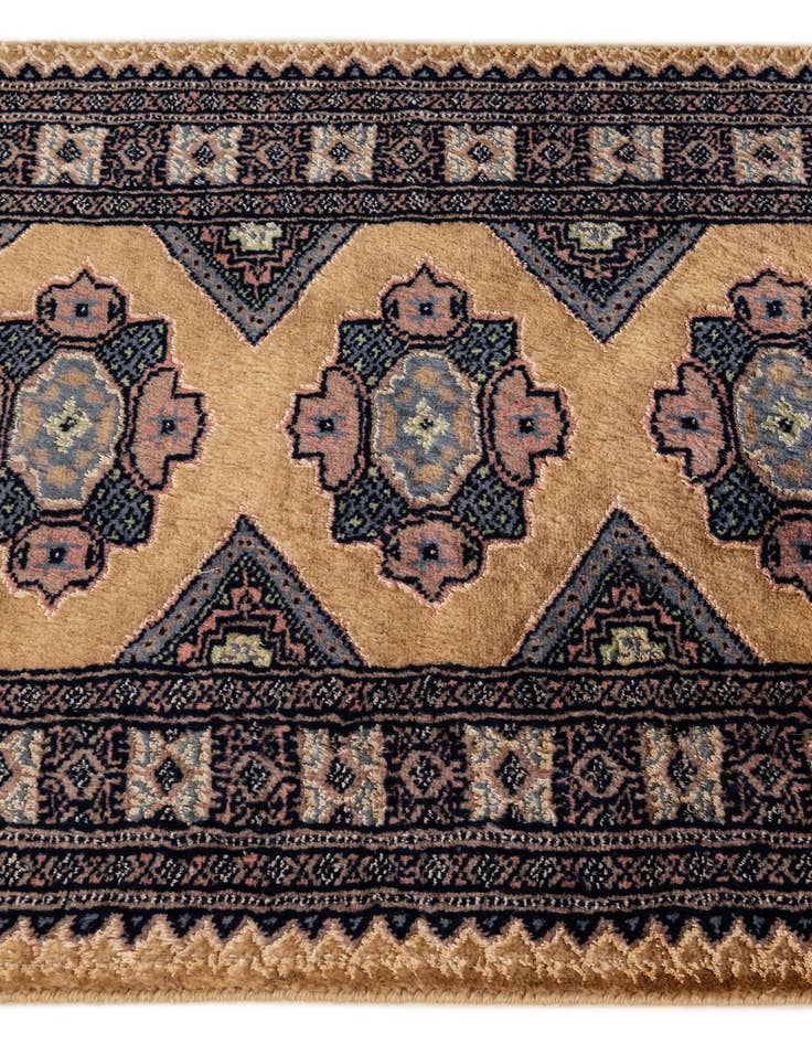 Detail image of 2' 1 x 3' 2  Hand Knotted Bokhara Oriental Rug