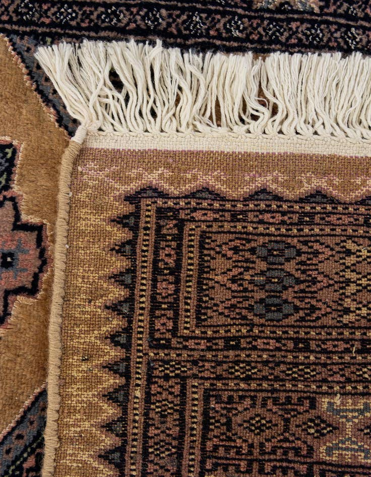 Detail image of 2' 1 x 3' 2  Hand Knotted Bokhara Oriental Rug