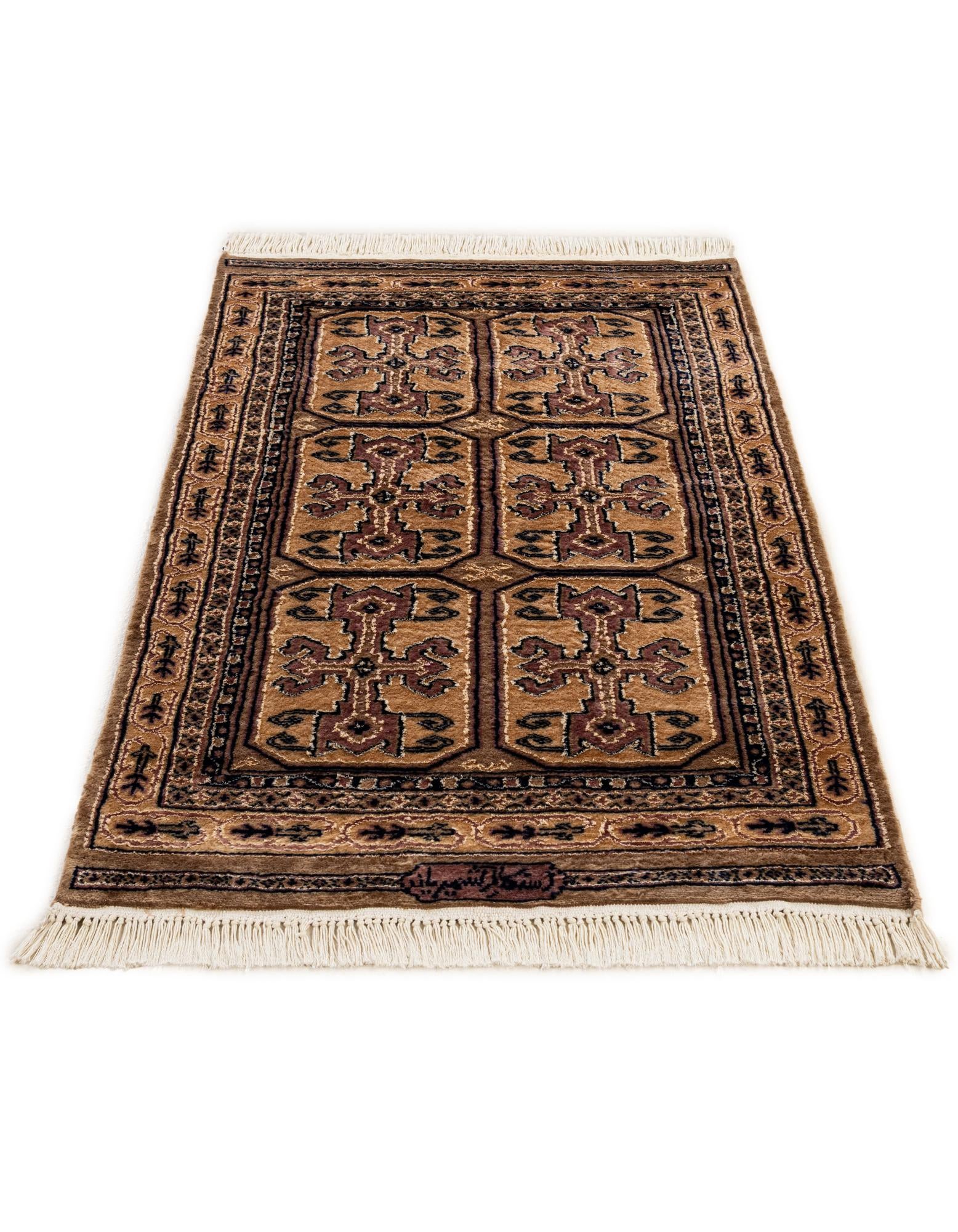 2' 6 x 4' 3 Hand Knotted Bokhara Rug