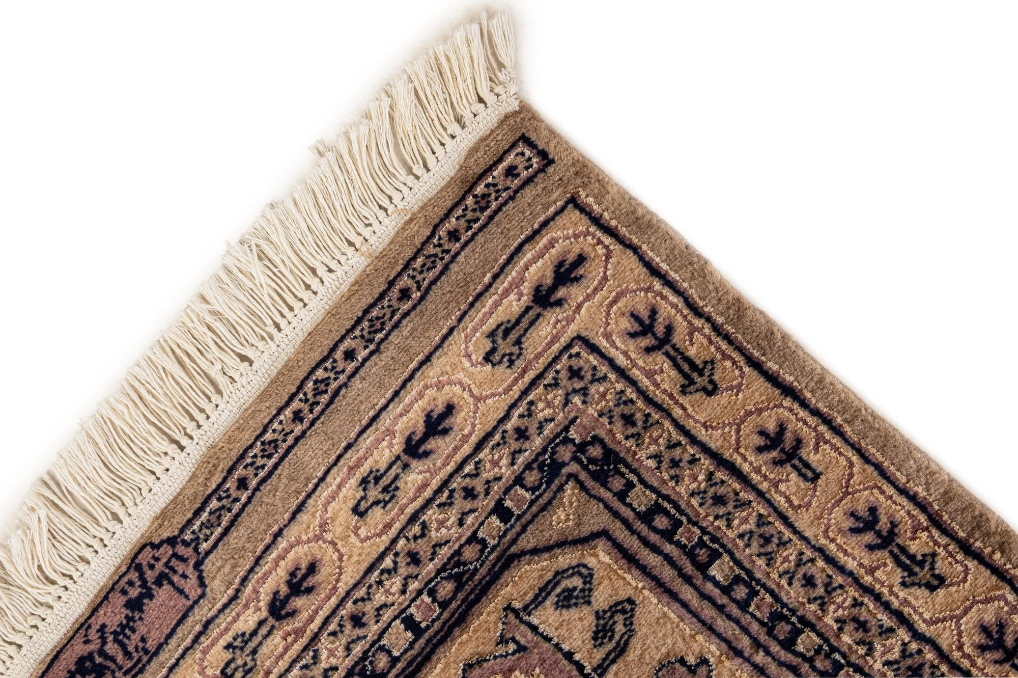 2' 6 x 4' 3 Hand Knotted Bokhara Rug