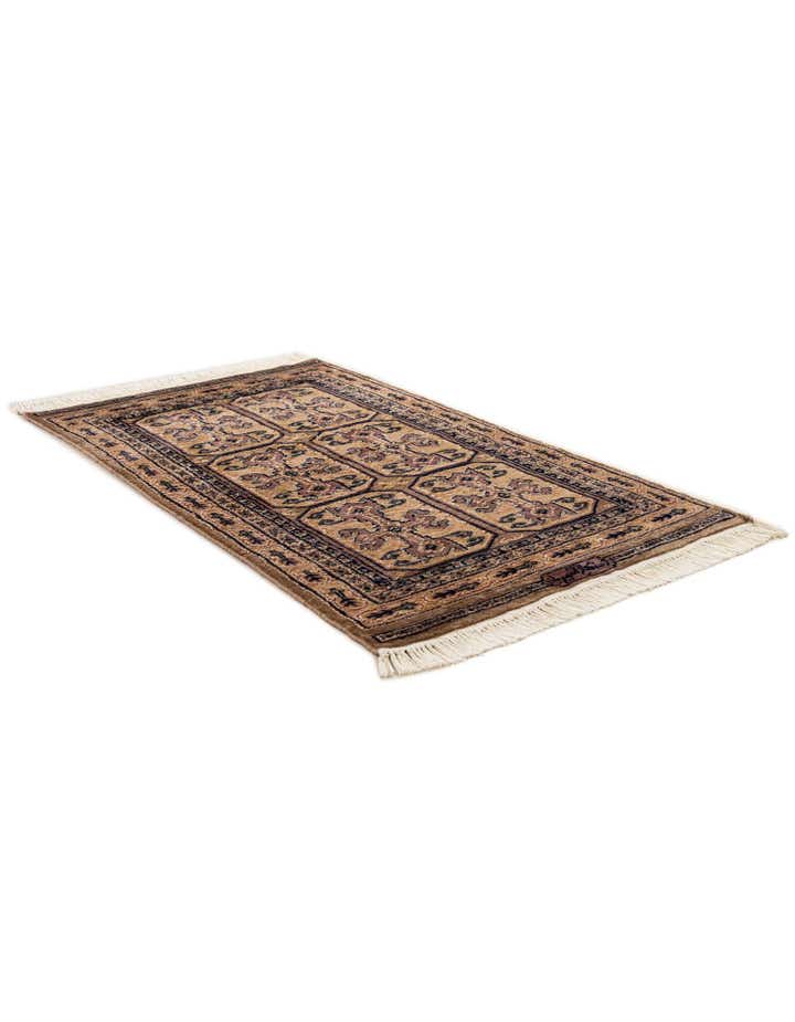 2' 6 x 4' 3 Hand Knotted Bokhara Rug