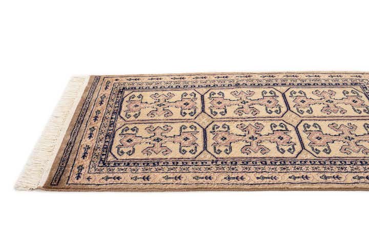 2' 6 x 4' 3 Hand Knotted Bokhara Rug