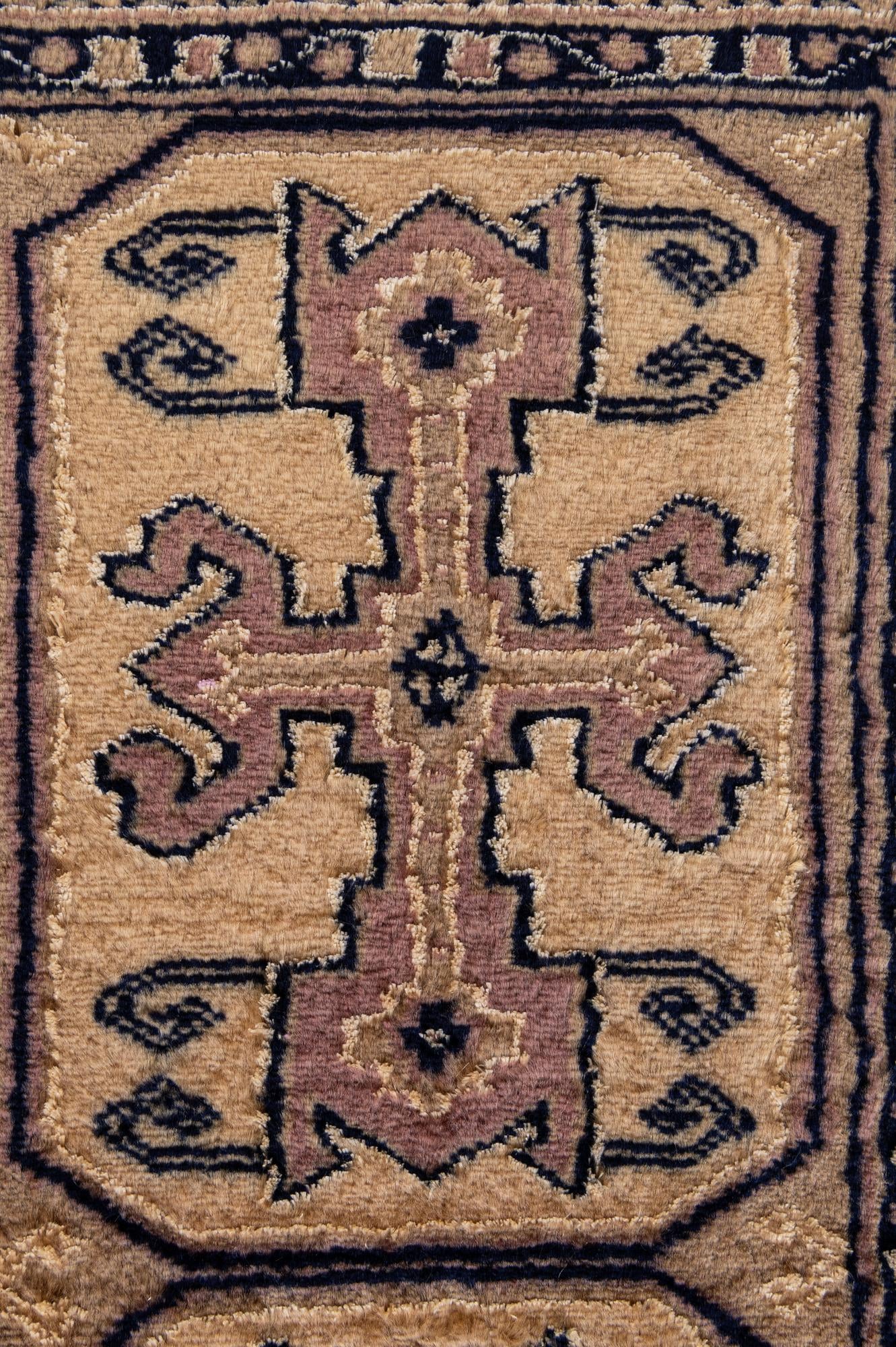 2' 6 x 4' 3 Hand Knotted Bokhara Rug