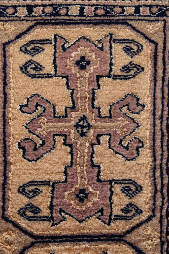 2' 6 x 4' 3 Hand Knotted Bokhara Rug